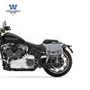 Coche muscular Wolf adecuado para Harley avance 117 bolsa lateral bolsa lateral se puede instalar casco medio casco casco integral marco de liberación rápida modificación