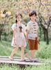 Uniformes de Jardín de Infancia, Ropa para Actuación del Día del Niño, Nuevos Trajes Estilo Chino Dinastía Han y Tang, Vestidos de Princesa con Mangas Abullonadas Usables Diariamente, Estilo Retro