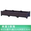 Caja especial para plantar verduras balcón familiar exterior techo maceta rectangular de plástico extragrande venta al por mayor
