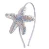 Nuevo pasador de joyería transfronterizo Fuente diadema de estrella de mar linda para niños Diadema de animal marino de princesa