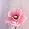 Decoración de Pared de Flor de Amapola Artificial Grande para Pasillo de Boda, Escaparate y Ambiente Festivo