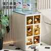 Cubo de basura para uso doméstico en sala de estar, cocina, baño, inodoro, dormitorio, gran capacidad, operado con pedal, con tapa, no necesita agacharse, cubo de basura a prueba de olores