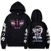 Moletom europeu transfronteiriço tamanho 2026 Novo Demon Slayer Kanroji Mitsuri estampado para homens e mulheres