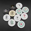 K125-15 nuevo encendedor de llama abierta lateral deslizante para mahjong y póker encendedor inflable de metal para fumar de hombre al por mayor