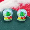 Serie Navideña Adornos para Uñas Papá Noel Muñeco de Nieve Reno Árbol de Navidad Caja de Regalo Armadura para Árbol Funda para Teléfono Móvil Adornos