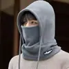 Gorro Cálido a Prueba de Viento, Mascarilla, Protección para las Orejas y Bufanda para el Cuello, Gorro Pulóver de Invierno de Terciopelo a Prueba de Frío, Nuevo Gorro para Ciclismo al Aire Libre