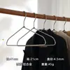 Percha de aleación de aluminio antideslizante sin costuras para ropa de adulto almacenamiento percha de ropa ropa percha de aluminio de alta resistencia