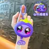 Popular Juguete de Apretar Rana de Ojos Saltones para Aliviar el Estrés Llavero Llavero de Pareja Muñeco para Mochila de Estudiante Colgante Pequeño