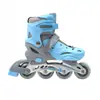 Diretamente do Fabricante: Patins Inline com Rodas Flash de PU, Tamanho Ajustável, Patins Portáteis para Uso Externo