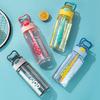 Nueva Taza de Plástico Portátil Simple Artesanal de Alto Valor para Niña con Popote para Estudiante Resistente a Caídas Deportiva para Beber para Hombre