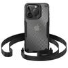 Funda Original iPhone 16 Fibra de Carbono Alta Calidad Apple 16Pro Correa para Teléfono Móvil Cruzada 15 Funda Protectora