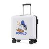 Maleta Trolley Infantil Rueda Universal Equipaje de Estudiante Maleta de Cabina de 20 pulgadas para Mujer Equipaje con Contraseña de Dibujos Animados Lindo para Hombre