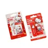 Conjunto de Mini Grampeador Série Hello Kitty Desenho Animado Material Escolar Estudante Organizador de Documentos Ferramenta de Encadernação para Escritório Estudo