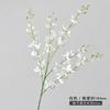 Orquídea Wandai flor artificial estilo europeu decoração de casa 5 garfo grande arranjo de flores de casamento simulação de layout de estrada Flor de orquídea Wandai