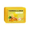 Sabonete de Banho Turmeric ROZINO Transfronteiriço Hidratante Controle de Oleosidade Limpeza Profunda Hidratante Sabonete de Ácido Kojico Limão