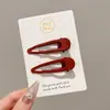 Nuevo Estilo Pinza para el Cabello para Flequillo, Pasador de Acetato para Frente y Lado, Set de 3 Pinzas para el Cabello para Fijar Cabello Suelto, Pinza Retro 2025Bb