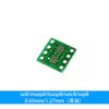 Placa Adaptadora Sop Sop8 Sop10 Sop16 Sop28 Tqfp Qfn56/64 Placa de Teste Ic Placa Pcb