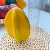 Espuma Frutas e Vegetais Artificiais Modelo Banana Artificial Maçã Laranja Enfeites Adereços Decorativos para Fotos