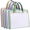 Bolsa de Clasificación de Asignaturas, Bolsa Transparente para Documentos, Bolsa de Malla con Cremallera para Exámenes y Tutorías, Bolsa para Almacenar Archivos y Exámenes, Papelería