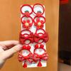 Banda de goma para niños, el bebé no daña el elástico, buen anillo para el cabello del pulgar, el bebé viaja con una cuerda para el cabello de tamaño pequeño, cuerda para la cabeza de la niña