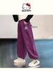 [Modelo de Marca Compartida Coolomi] Pantalones Deportivos Casuales de Otoño e Invierno para Niñas Nuevo Estilo 2025 Forrados de Felpa Opcional Venta al por Mayor para Niños Mayores
