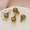 Estilo Antigo areia dourada Fera do Ano Novo Xingshi besta dourada pingente pingente pulseira colar brincos acessórios diy acessórios feitos à mão lote