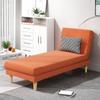 Tumbona de Concubina de Balcón Sofá Cama Individual Sofá Plegable Simple para Apartamento Pequeño Sofá Cama Plegable Alquiler Sofá de Tela Doble Uso