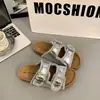 Sandalias Casuales de Moda 2026 Estilo Birkenstock Zapatos sin Cordones Nuevos para Mujer Verano Exteriores Playa Pantuflas Retro
