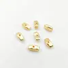 Retención de color fuerte chapado en oro cuentas sueltas irregulares cuentas de piedra espaciadores dorados pequeños irregulares pulsera DIY collar accesorios de joyería