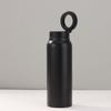 Soporte magnético para teléfono móvil olla espacial taza de aislamiento al vacío de doble capa de acero inoxidable 304 hervidor deportivo de gran capacidad para exteriores