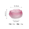 Conjunto de Chá Shangshen Xícara de Chá Rosa Copo de Vidro Artesanal Estilo Japonês Copo Mestre Primeira Neve Pires de Chá Copo de Degustação Copo de Chá Kung Fu
