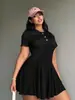 2025 Novo Cruzamento de Fronteira Amazon Estilo Europeu e Americano Cruzamento de Fronteira Moda Feminina Simples Cor Sólida Vestido Camisa com Cintura