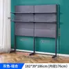 Estante de panel perforado de metal, modificado en un estante de escritorio para niña, estante de almacenamiento de pie, escritorio de computadora, estante de exhibición multicapa