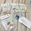 Espejo plegable pequeño, espejo de dos piezas, espejo peine para estudiantes, espejo cuadrado, espejo portátil de dibujos animados, espejo pequeño abatible