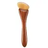 Bastão de Massagem Pequeno Casco de Cordeiro de Sândalo, Bastão de Massagem para Olhos, Raspador Facial Especial de Chifre de Bode, Ferramenta de Massagem Universal para Todo o Corpo