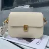 Famoso Artesano Marroquinería Bolso de Piel Genuina Bolso Cruzado para Mujer Hombro Único Múltiples Compartimentos Gran Capacidad Bolso Cuadrado Pequeño de Alta Gama para Mujer