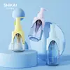 Botella Transparente para Esencia/Agua/Emulsión de 100/120/150ml Botella Rellenable Portátil para Loción Corporal Infantil/Desinfectante de Manos