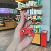 Item Popular Transfronteiriço: Chaveiro Realista de Console de Jogo, Mini Controle de Jogo, Presente de Aniversário para Meninos, Pingente para Mochila de Estudante