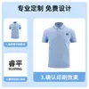 Camisa Polo de Manga Curta para Trabalho 5A Algodão Antibacteriano Tipo Algodão Elástico Algodão de Fibra Longa de Xinjiang Profissional de Negócios Roupa Formal Atacado Listrada