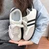Tênis de Treino Azul Céu Claro Feminino 2025 Novos Sapatos Femininos Versátil Sapatos de Estudante Esportivo Casual Sapatos Brancos