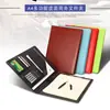 Carpeta de Negocios Multifuncional Carpeta de Contrato de Cuero A4 Carpeta con Bloc de Firma Carpeta de Ventas de Oficina Logo Impreso
