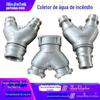 Dois três quatro coletor de água FJII100/125/150 4 polegadas 5 polegadas 6 polegadas fivela roscada rápida válvula coletora de água para veículo de combate a incêndio