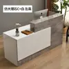 Mostrador de caja de esquina, recepción, mostrador de recepción, mostrador de consulta, salón de belleza, barbería, mostrador de caja, institución de capacitación, barra de bar