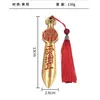 Patrón de Flor Espíritu de la Montaña de Cobre Puro, Espada de Siete Estrellas de la Osa Mayor, Bagua, Tabú Zibei, Herramienta Ritual Taoísta, Adorno Decorativo para Escritorio de Oficina