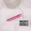 Grampo de Cabelo Ondulado Colorido Criativo Coreano Brilhante para Meninas Acessórios de Cabelo Clip Lateral Clip para Franja