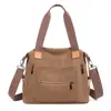 2025 Nuevo Bolso de Moda Simple para Mujer Bolso de Hombro de Lona de Gran Capacidad Bolso Tote de Mano Tendencia Transfronteriza para Mujeres