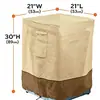 Venta al por mayor de fábrica: cubierta para sombrilla de patio cuadrada, funda para sombrilla de exterior, protección contra polvo y sol para patio, cubierta para la lluvia, hecha de tela Oxford 210D