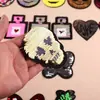 Atacado de Fábrica Patches Bordados, Bordado com Lantejoulas, Bordado com Lantejoulas Reversíveis, Patches Versáteis para Roupas com Rosto Sorridente de Amor
