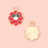 Pingentes de Lote Misto Mais Vendidos, Pulseiras Esmaltadas de Animais, Acessórios, Pingentes de Chaveiro Temáticos de Natal, Atacado