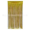 Cortina de Chuva de Seda Laser Colorida 3,3*6,6 pés Decoração de Cena de Teto para Festa de Aniversário Infantil Casamento Cortina de Porta com Franjas